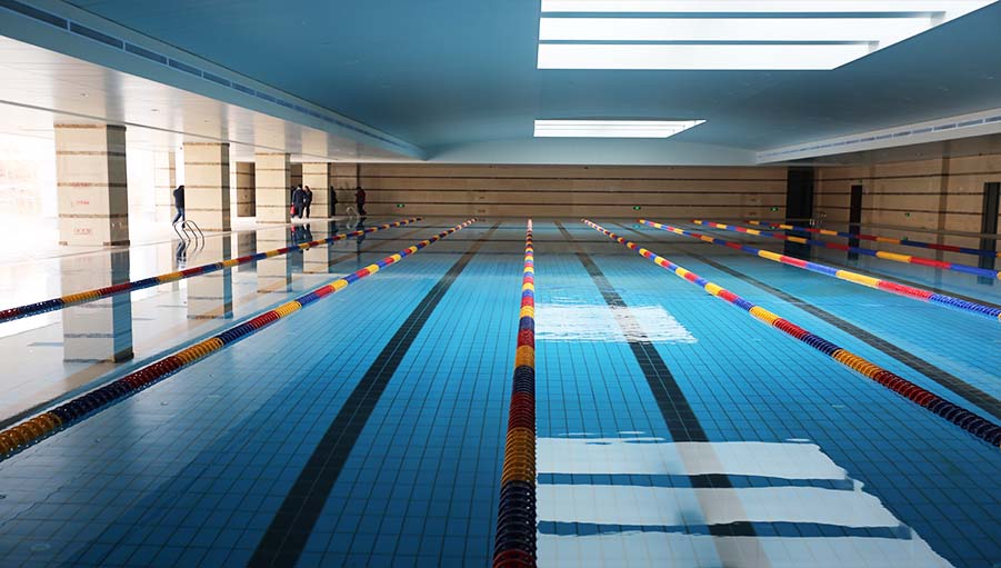 陕西华宇理想国泳池水处理设备采购及安装工程